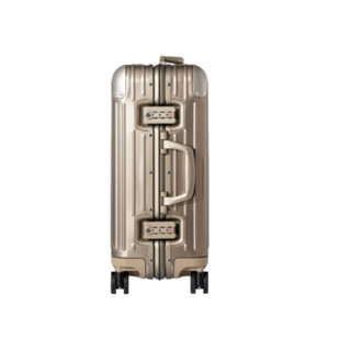 RIMOWA 日默瓦 ORIGINAL系列 拉杆箱92563034钛金色26英寸