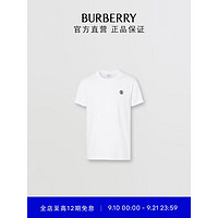 博柏利（BURBERRY）男装 专属标识图案棉质 T 恤衫80534221