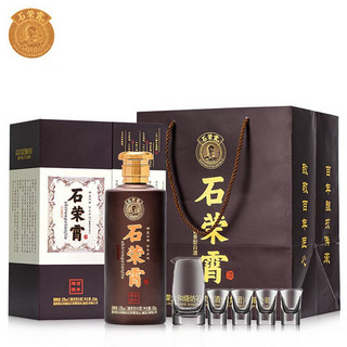 石荣霄 百年茅味 53度酱香型白酒 500ml*单瓶（赠酒具）