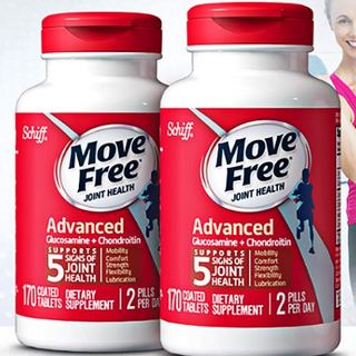 Schiff 旭福 Move Free 氨糖软骨素钙片 170粒 红瓶