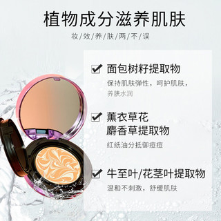 爱敬AEKYUNG/露娜LUNA韩国水润精华气垫干皮轻薄遮瑕保湿BB霜