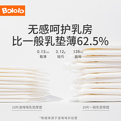 Bololo 波咯咯 防溢乳垫一次性溢乳垫30片（u先3）