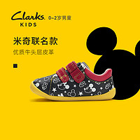 Clarks其乐童鞋迪士尼联名米奇0-4岁宝宝防滑透气软底婴儿学步鞋