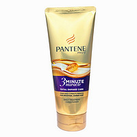 抖音超值购：PANTENE 潘婷 三分钟奇迹180g大支装护发素干枯毛躁补水烫染修复官方正品h