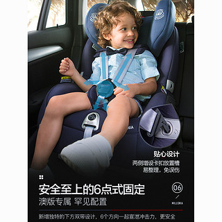 Britax 宝得适 爆款进口澳米乐isofix 0-4岁儿童宝宝汽车载安全座椅