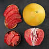 果迎鲜 红心蜜柚 红心柚子 5斤装 约2个 柚子 新鲜水果 红肉柚子