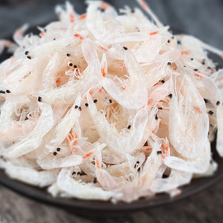 海岛大亨 海产干货海米小虾米淡干虾皮紫菜汤食材 半斤