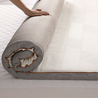水星家纺 记忆棉针织抗菌软床垫 可折叠学生宿舍用家用床垫 记忆棉软床垫 180cm×200cm
