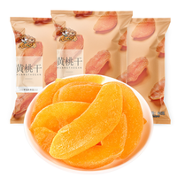 kaolabrothers 考拉兄弟 黄桃干厚切桃肉干水果干蜜饯休闲零食