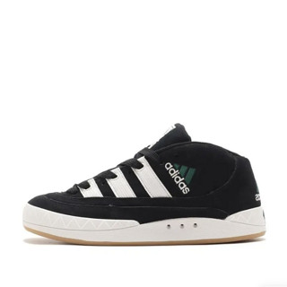 adidas ORIGINALS Adimatic Mid Atmos联名款 中性运动板鞋 IF6289 黑/白 36.5