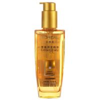 巴黎欧莱雅 奇焕润发精油 小金瓶100ml(赠洗发水100ml*2)
