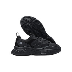 FILA 斐乐 HERITAGE RUNNING系列 女子跑鞋 F12W141116F-BK 黑色 35.5