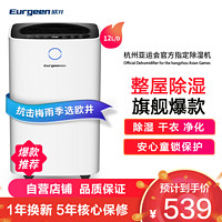 Eurgeen 欧井 除湿机/抽湿机 12升/天 除湿器吸湿净化干衣适用面积20-110m²微电脑式 OJ-127E