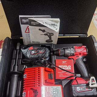 Milwaukee M18 FPD3-502X 无刷双速充电式冲击钻/电钻/两电一充