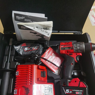 Milwaukee M18 FPD3-502X 无刷双速充电式冲击钻/电钻/两电一充