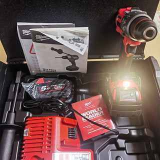 Milwaukee M18 FPD3-502X 无刷双速充电式冲击钻/电钻/两电一充