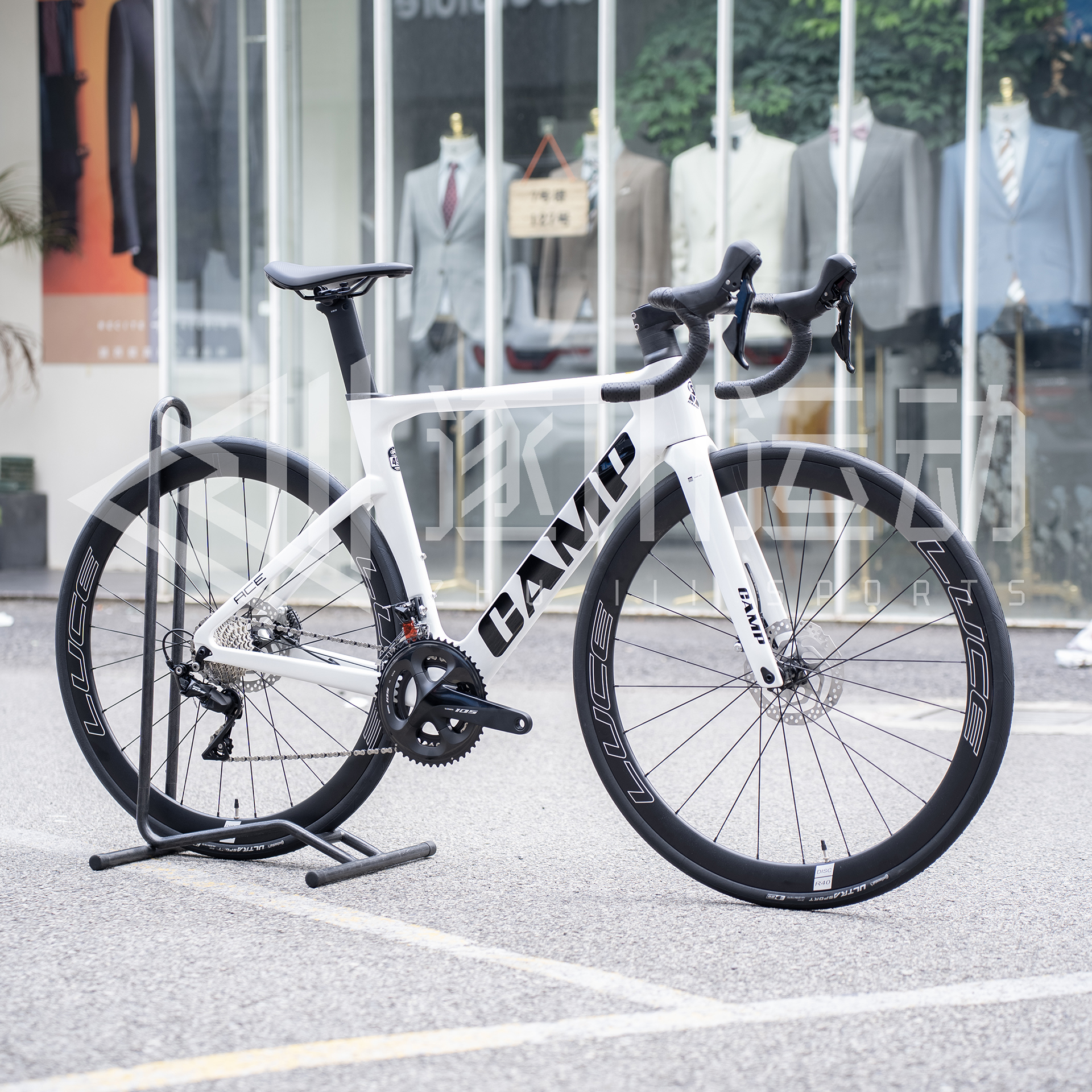 坎普CAMP ACE 7000碳纤维超轻超快竞速公路自行车赛车 105大套