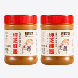 六必居 纯芝麻酱 220g*2瓶