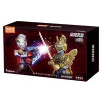BLOKS 布鲁可积木 奥特名鉴荣耀版系列 73403 HV-03 海盗战役特典 泽塔奥特曼伽马未来 VS 巴罗萨星人