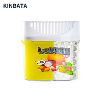 KINBATA 日本冰箱除味剂家用保鲜空气净化臭氧除菌剂抑菌除臭盒 柠檬