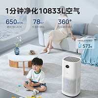 Midea 美的 KJ600G-RX600 空气净化器 六重净化家用新风机