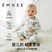 嫚熙婴儿连体衣婴儿衣服秋纯棉婴儿服满月哈衣爬服连体衣宝宝秋装