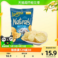 88VIP：Lorenz 劳仑兹 德国劳仑兹进口海盐胡椒薯片食品小吃100g网红零食薯条办公室美食