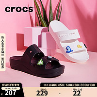 crocs 卡骆驰 贝雅云彩女士凉拖|208188 白色-100 40(260mm)