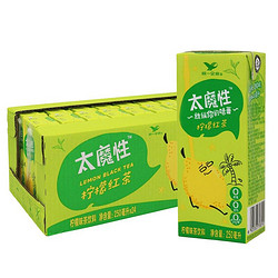 Uni-President 统一 太魔性 柠檬红茶 网红茶 经典柠檬茶风味饮品 250ml*24盒（新老包装随机发货）