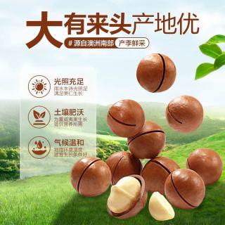 BESTORE 良品铺子 澳洲奶香夏威夷果罐装400g