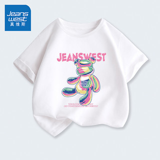 JEANSWEST 真维斯 女童短袖t恤