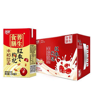 88VIP：燕塘 广州燕塘红枣枸杞风味牛奶早餐食膳250ml*16盒/箱饮料牛奶饮品