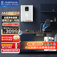 TRULIVA 沁园 净水器 净立舱1000G大通量家用净水机厨下式 5年长24H鲜活水2.8L/min流速 净水器+管线机