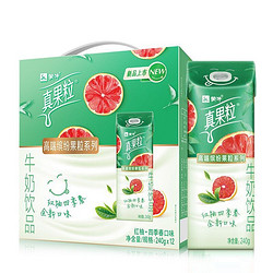 MENGNIU 蒙牛 真果粒红柚四季春口味240g*12包