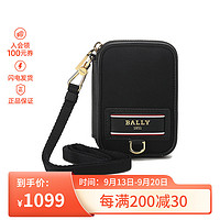 BALLY 巴利 奢侈品 女士B-Echo系列织物颈部挂包卡包卡夹 EFY