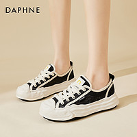 限尺码：DAPHNE 达芙妮 女士厚底休闲鞋 XQ4023101047