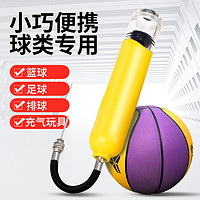 Raybeen 篮球打气筒通用便携专用充气泵工具足球游泳圈玩具汽简气球气针