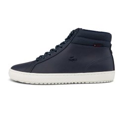 lacoste拉科斯特男鞋秋冬时尚潮流保暖中帮鞋板鞋男