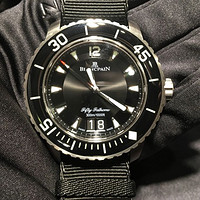 BLANCPAIN 宝珀 FIFTY FATHOMS GRANDE DATE系列 45毫米自动上链腕表 5050 12B30 B52A