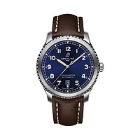 BREITLING 百年灵 飞行员8系列 41毫米自动上链腕表 A17315101C1X1