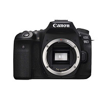 Canon 佳能 EOS 90D APS-C画幅 单反相机 黑色 单机身