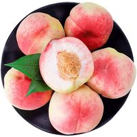 壹农壹果 山西水蜜桃 毛桃 当季时令新鲜蜜脆甜桃子水果 现摘现发 精选3斤装 单果65mm