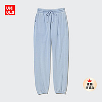 抖音超值购：UNIQLO 优衣库 女装 运动裤(卫裤束口束脚裤春季新品) 455730