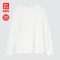 UNIQLO 优衣库 高舒暖HEATTECH保暖衣儿童装T恤 439423