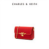 CHARLES & KEITH CHARLES&KEITH23秋CK2-70681053巴洛克金属链条单肩小方包女