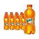 MIRINARA 美年达 百事可乐 美年达 Mirinda 橙味 碳酸饮料 300ml*12瓶