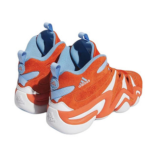 adidas ORIGINALS Crazy 8 中性篮球鞋 IE7224 橘红/白/蓝 44