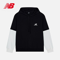 new balance 男女款冬季加绒卫衣 AMT13342-BK