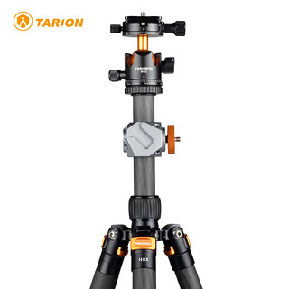 tarion 碳纤维三脚架 CT-H11X单反相机轻量便携专业摄影摄像通用支架液压顺滑阻尼云台微单旅行三角架