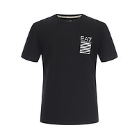 限尺码：EA7 男士休闲通勤透气印花短袖T恤